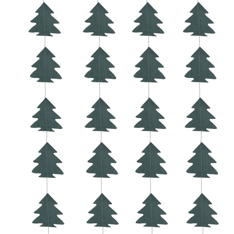 Guirnalda de árbol de Navidad de papel de 4m, adorno de Navidad, pancarta de pared, decoración colgante, bricolaje, boda, de cumpleaños, Navidad, Año: K03