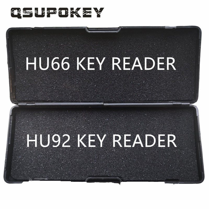 QSUPOKEY Key Reader Genuine LiShi HU66 HU92 NSN14 HON70 HU87 HON42 SZ14 YH35R Key Reader Locksmith Tools for Car/Auto