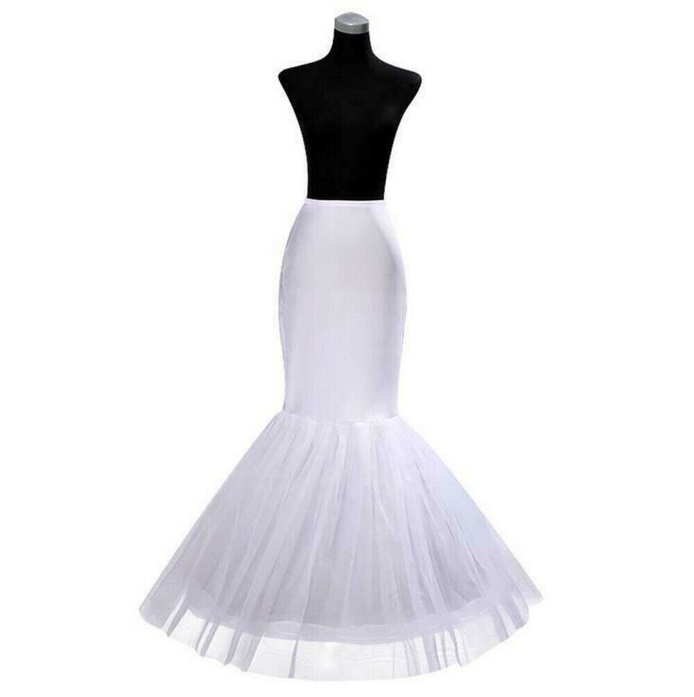 Jupon de mariage en Crinoline, sous-jupe, robe de mariée Vintage, accessoires de fête de mariage,: QC2020