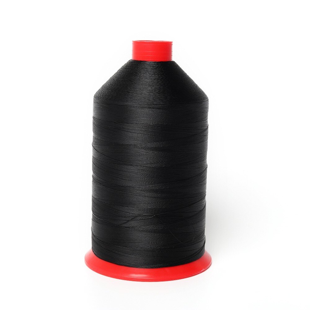 Tex70(V69) 1LB/spool Black Bonded Nylon Thread for Leather and Shoes upholstery leather sewing thread,6200Yards