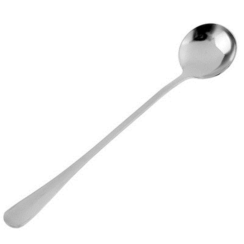 1Pc Stainless Steel Creativity Tea Spoon Dessert Coffee Ice Cream Stir Spoons Kitchen Accessories Bar Tools Long Handle