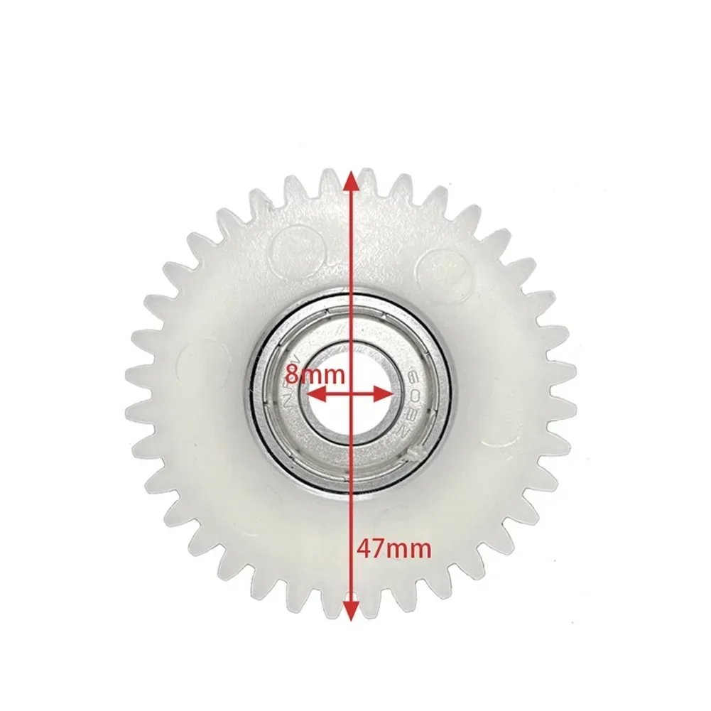 uitrusting van ​ voor Bafang E-bike Elektrische Fiets Motor Motor Gear Nylon Onderdelen Vervanging Staal 1Pc Wit