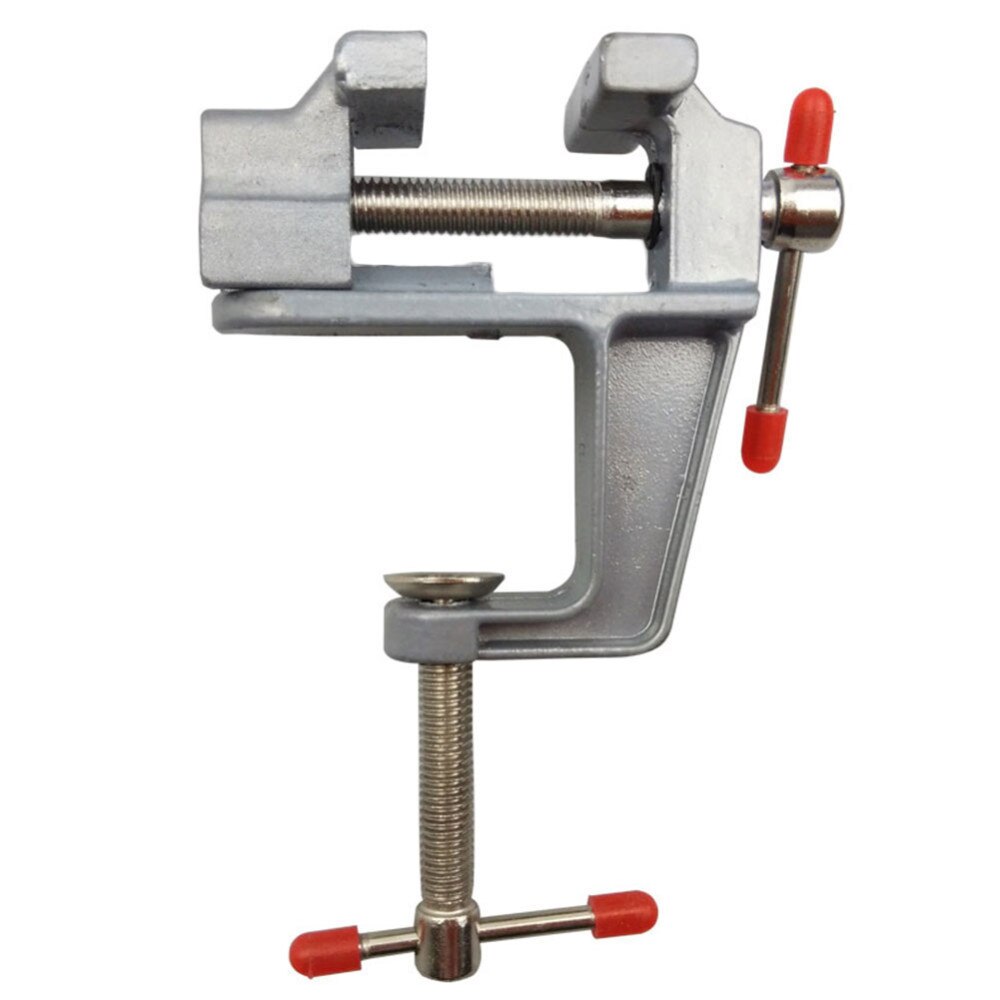 1pc Aluminum Miniature Small Jewelers Hobby Clamp On Table Bench Vise Mini Hand Tool Vice Muliti-Funcational