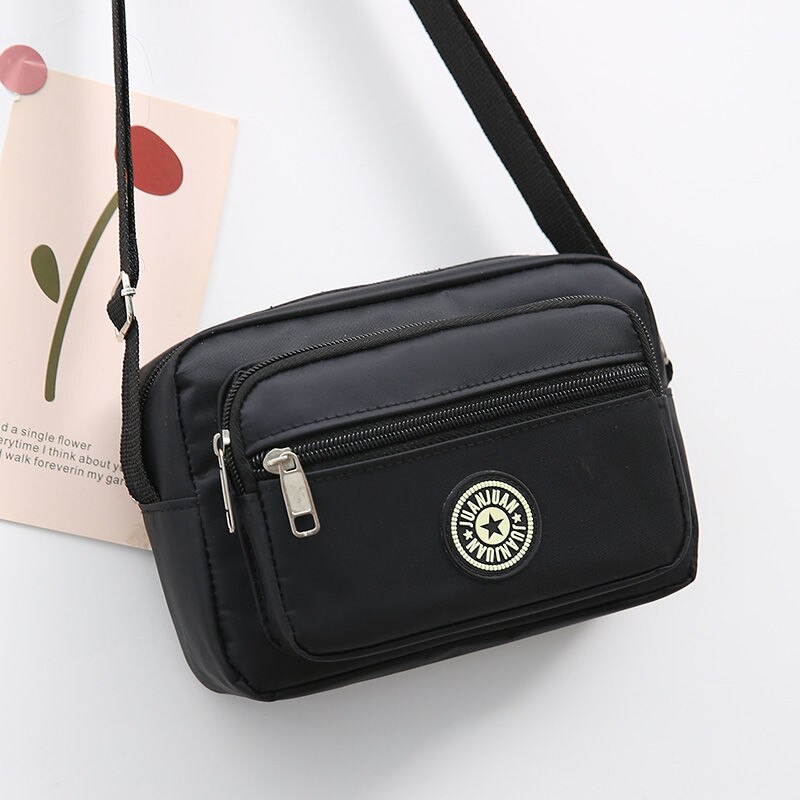 Women Nylon Shoulder Bag for Laidies Large Capacity Messenger Mum Bags Mini Woman&#39;s Crossbody Bag Zipper Closure Femme: 19