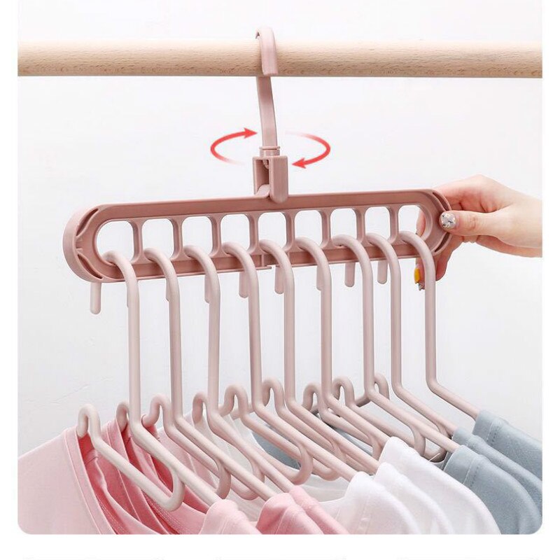 Home Storage Organization Clothes Hanger Drying Rack Plastic Scarf Clothes Hangers Storage Racks Wardrobe Storage Hanger