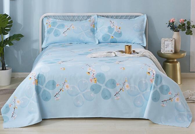 Azul estudante folha de cama, cama de lona folha 120cm x 230cm
