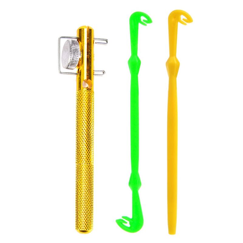 Draagbare Visgerei Haak Tier Vislijn Koppelverkoop Tool met Sub-lijn Tie Knopen Tie en Loop Tyer Vishaak remover