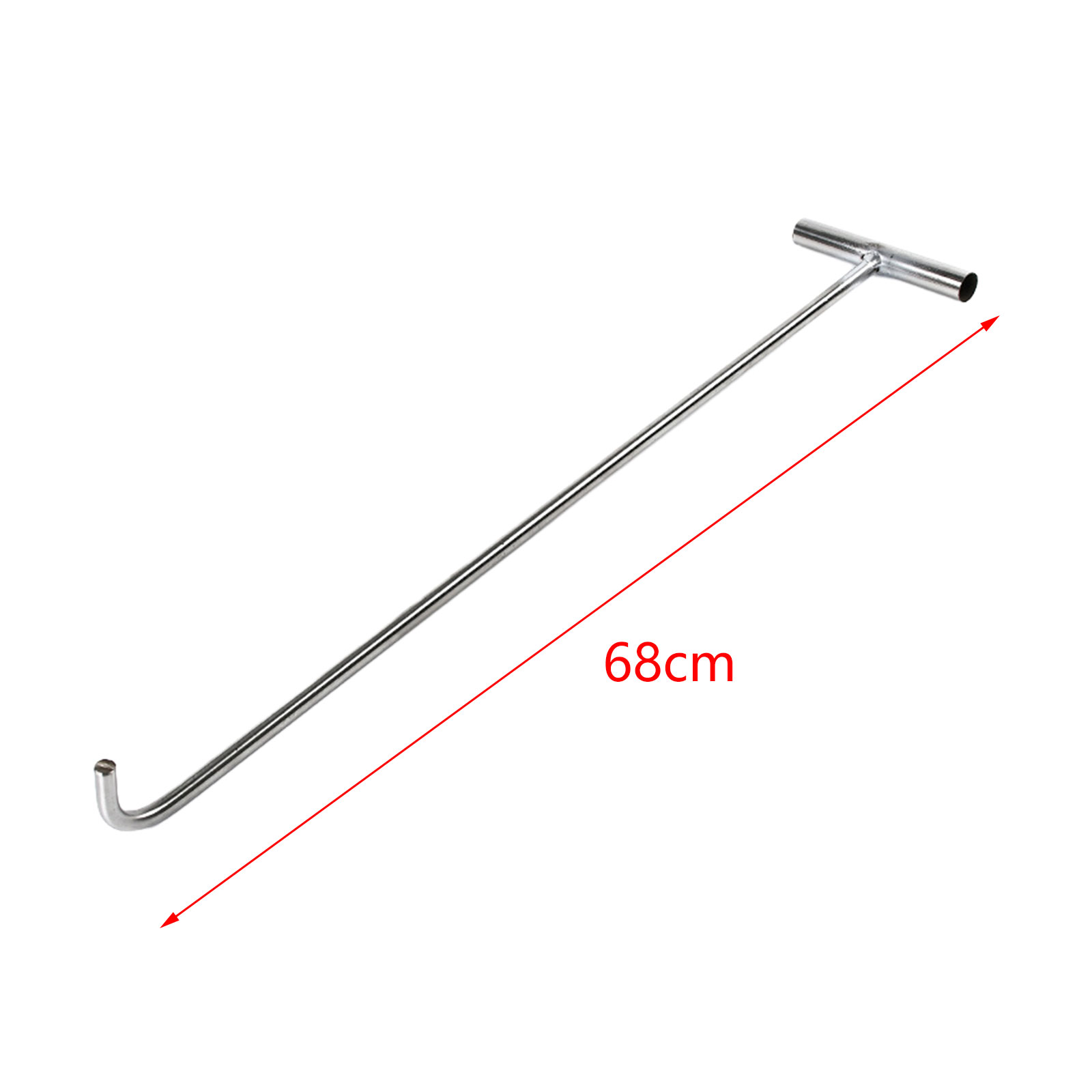 Puthaak Gereedschap Veelzijdige Lifter Riool Staal Duurzaam Goed Deksel Haak Open Putdeksel Rollende Deuren Lifting Utility Tool