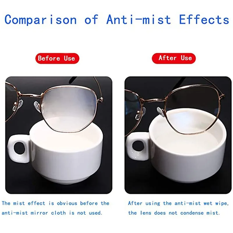 Anti-Beschlag-Brillentuch, Brillen-Reinigungstücher, superfeine Faserbrille, ultraschoner Tuch, Nano-Reiniger, Brillenzubehör