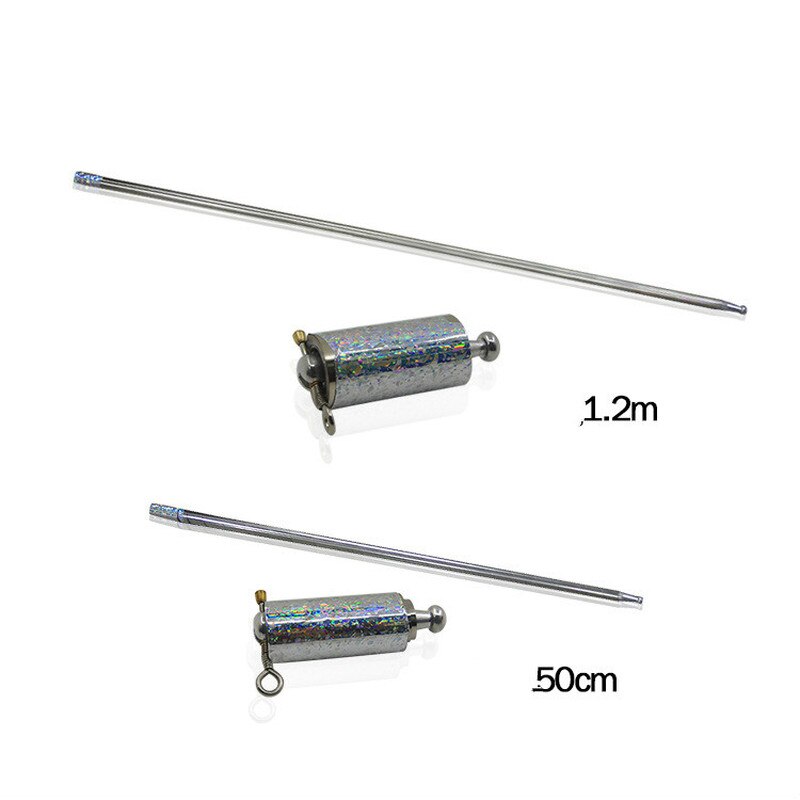 110 CM/150 cm Metal Verschijnen Cane Kan Kiezen Kleur Magic Sticks Voor Professionele Goochelaar Stage Street Magie Illusie accessoires