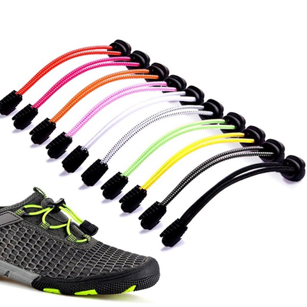 Stretching Lock Lace Elastische Schoenveters Lock Veters Geen Stropdas Triathlon Running Jogging Reflecterende Schoen Kant