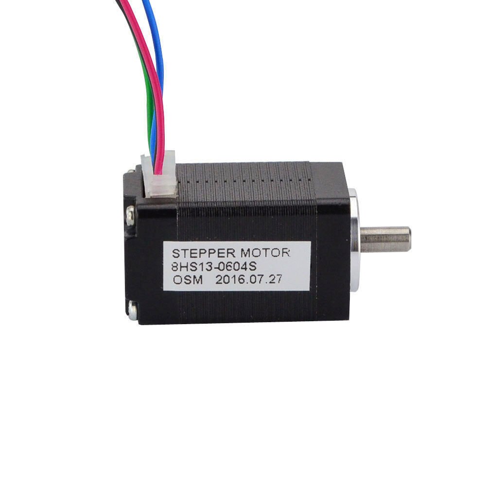 Mini Nema 8 Stepper Motor 4-lead 1.8deg 2Ncm(2.83oz.in) 0.6A 20x20x33mm Step Motor for 3D Printer Motor/CNC XYZ