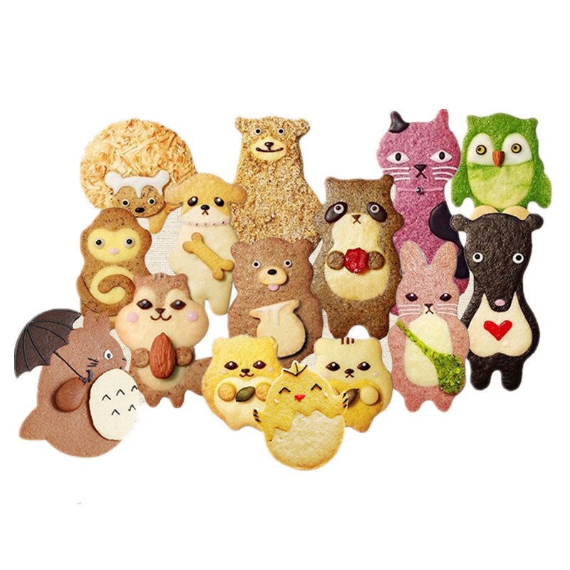 Metalen Cookie Cutters Kip Vorm Biscuit Gebak Druk Cutter Japanse Bakkerij Goedkope Keuken Gereedschap Keukengerei