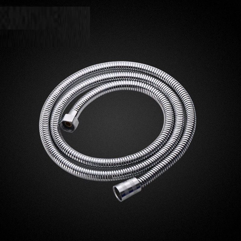 Manguera Flexible de acero inoxidable para ducha, tubo de fontanería Flexible de agua para baño, reforzado, 1,5 m
