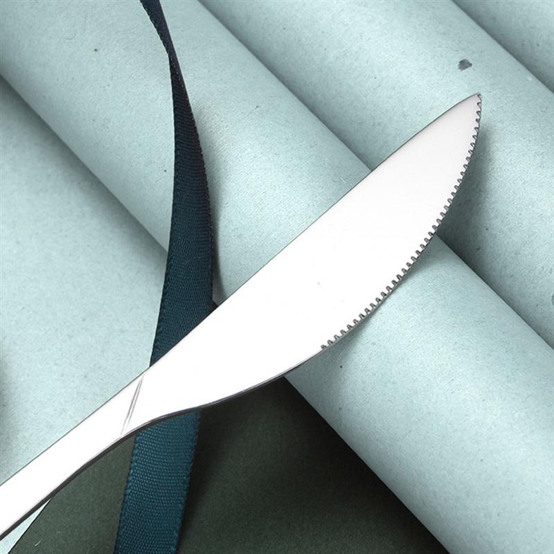 5 pièces/ensemble Imitation marbre inox couverts fourchette cuillère couteau vaisselle ensemble salle à manger couteaux fourchettes cuillères