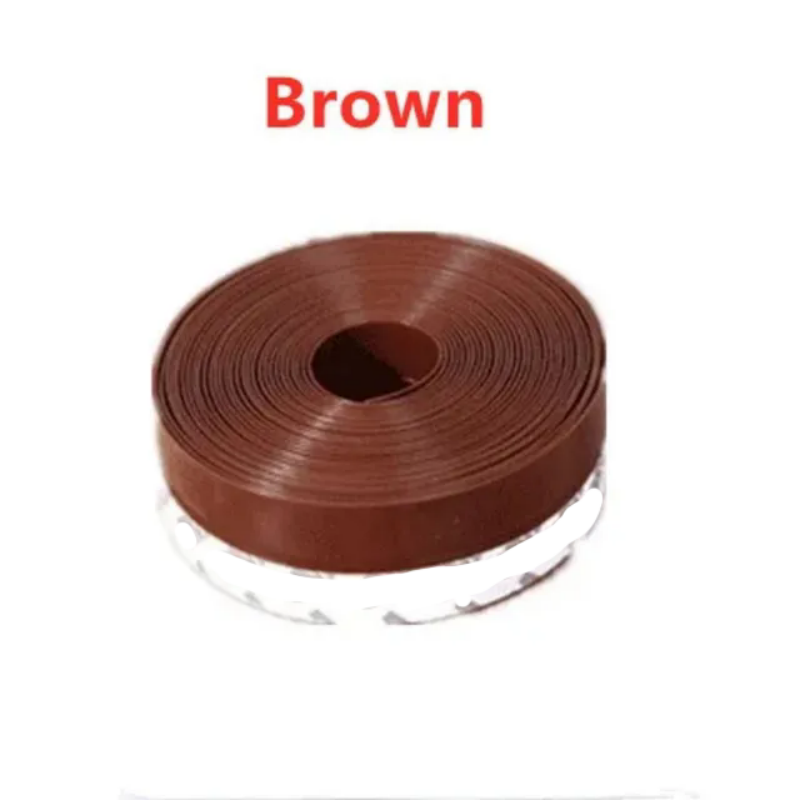 Tira de sellado de goma de silicona autoadhesiva para parte inferior de puerta y ventana de 5M, tira de insonorización, barra de sellado de puerta, cinta de sellado de ventana: Verde claro / 17 mm