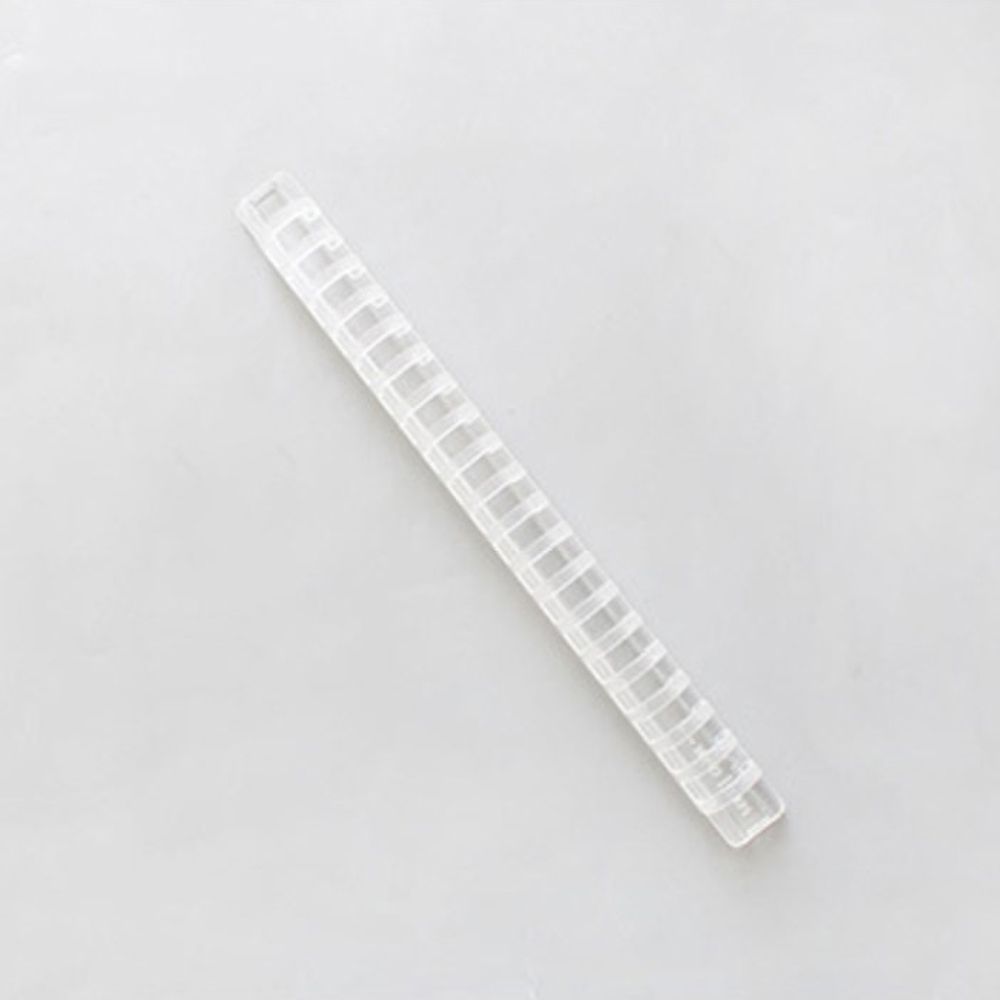 Circle Ring File Organizer Plastic Comb Bindings Notebook Binding Spines Loose Leaf Book Binder Rings Binder: A5 20 holes