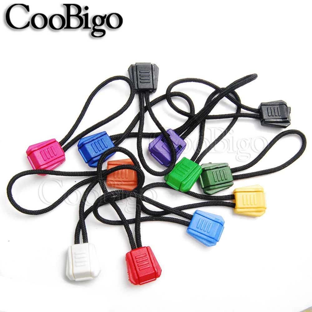 Paracorde avec tirette, 100 pièces, Clip d&#39;extrémité, sac à dos de Camping en plein air, randonnée, voyage, accessoires de bricolage, couleurs variées: Mixed Colors 100pcs