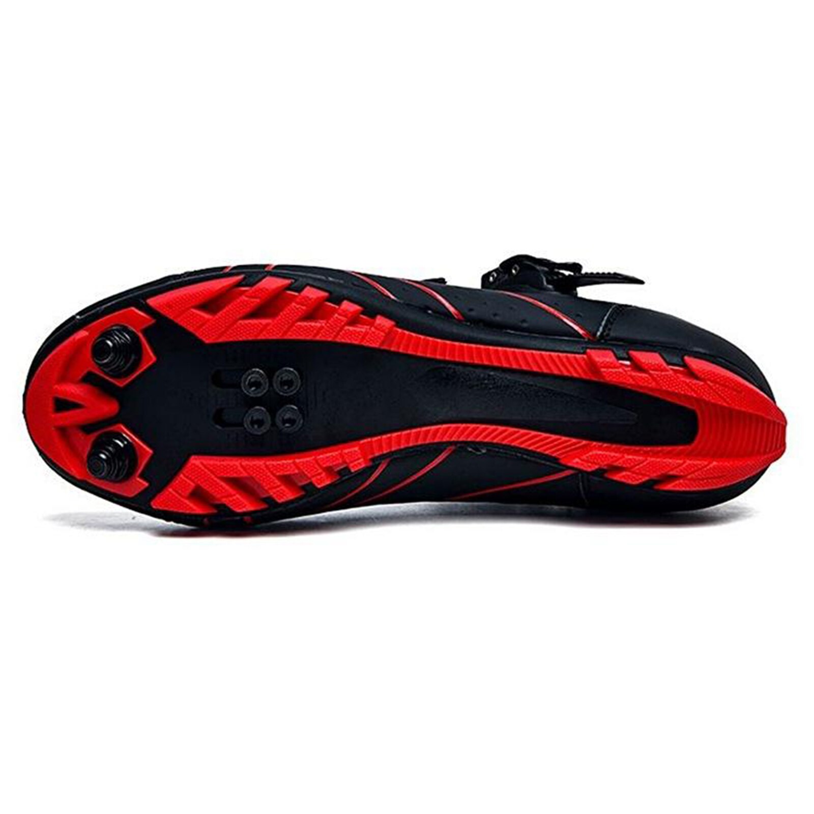 Cycling Shoes Mountain Road Bike 2/3-Bolt Quick Buckle Lace Fits SPD/ SPD-SL Riding Cycling Equipment 40-47