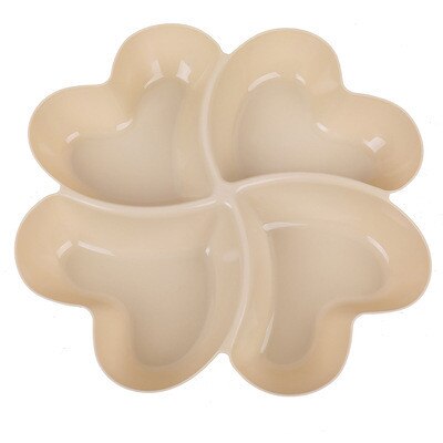 Herz Geformt Obst Platter Kreative Platten Lagerung Box Getrocknete Obst Snack Platten Unterteilt Süßigkeiten Dessert Platte Container Gerichte: apricot big