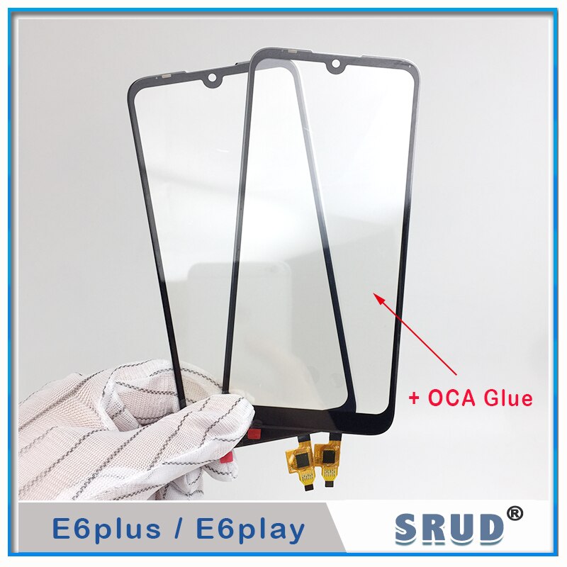 10Pcs Getest Lcd Touch Panel Digitizer Sensor Glas Oca Lijm Voor Motorola Moto E6plus E6 Plus Spelen E6play Screen cover Repareren