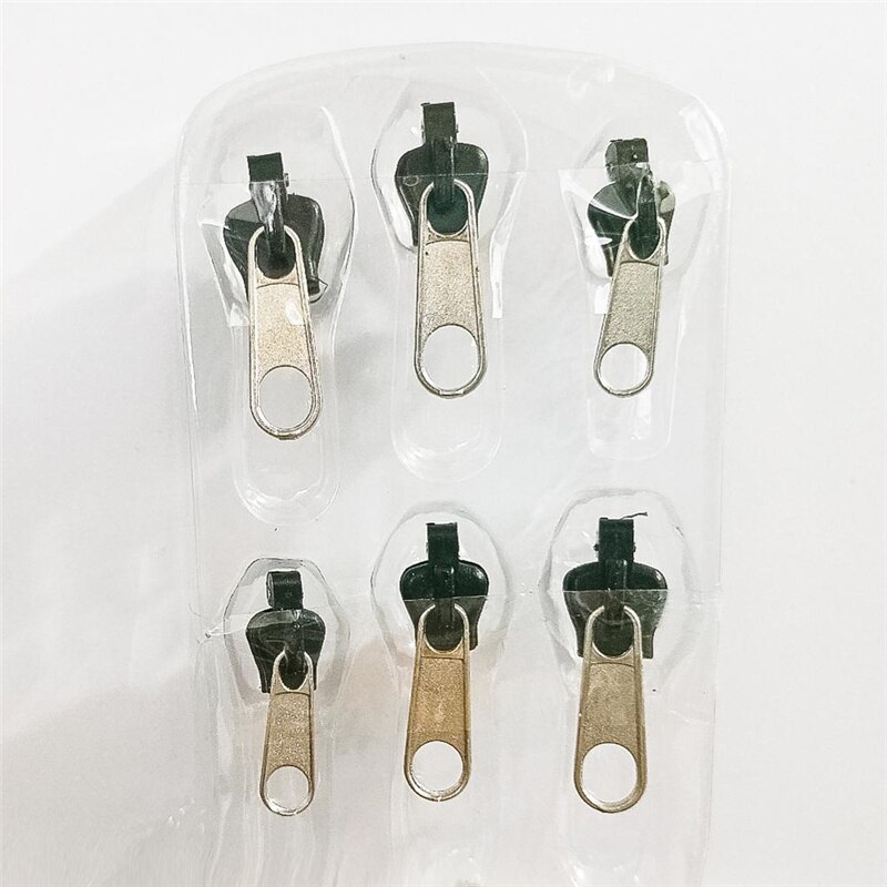 12 Stks/set Instant Zipper Universal Instant Fix Rits Reparatie Kit Vervanging Zip Slider Tanden Rescue Ritsen Voor Naaien