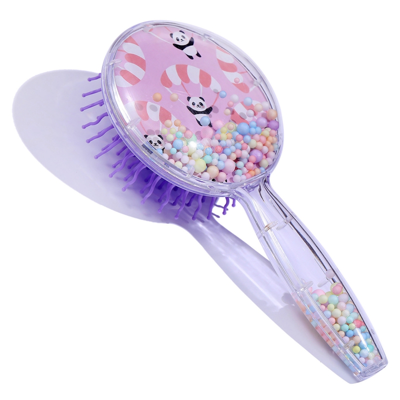 1Pcs Unicorn Hair Comb Brush Cartoon Animal Panda Hair Brush Air Cushion Comb Girls Massage Hair Comb Detangling Hair Brush: H06