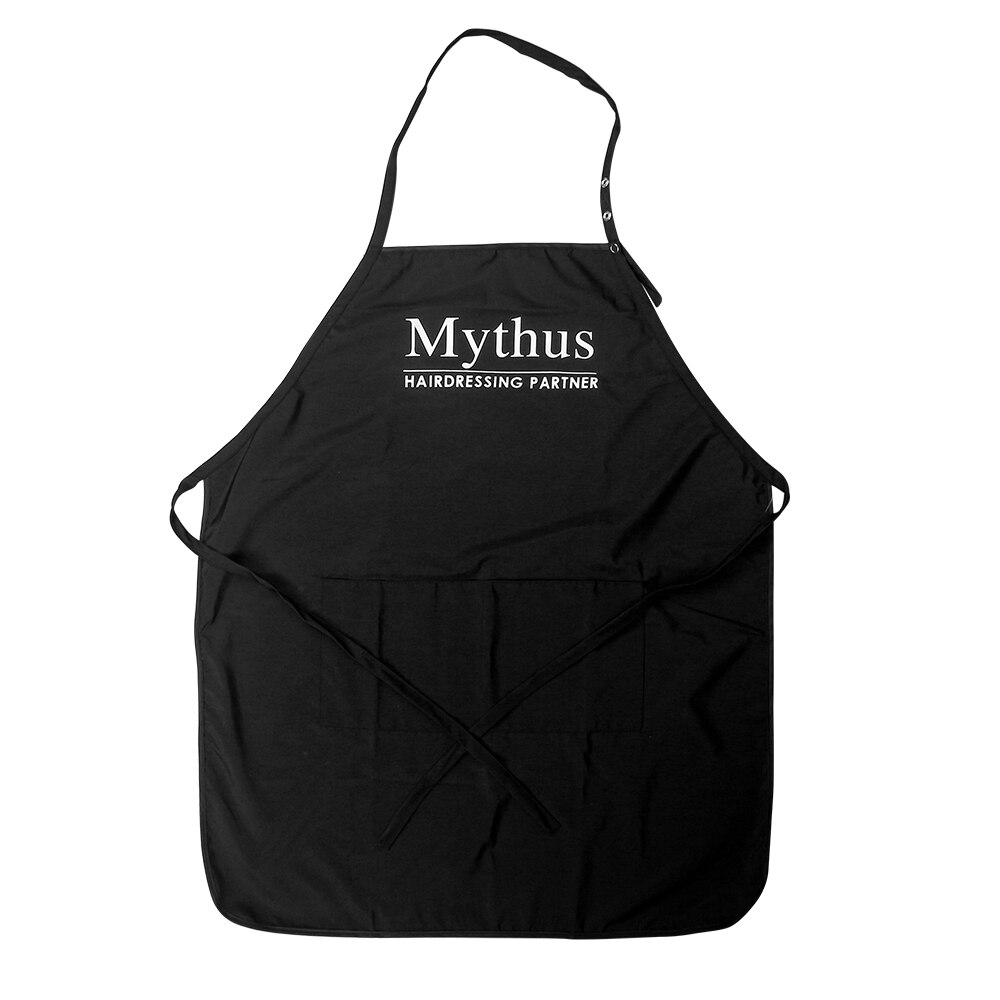 Anti Static Hairdresser Apron Hair Cutting Cape Hairdressing Gown Cape Hair Cloth Barber Apron Hair Coloring Salon Styling Cloth: Mythus-Black