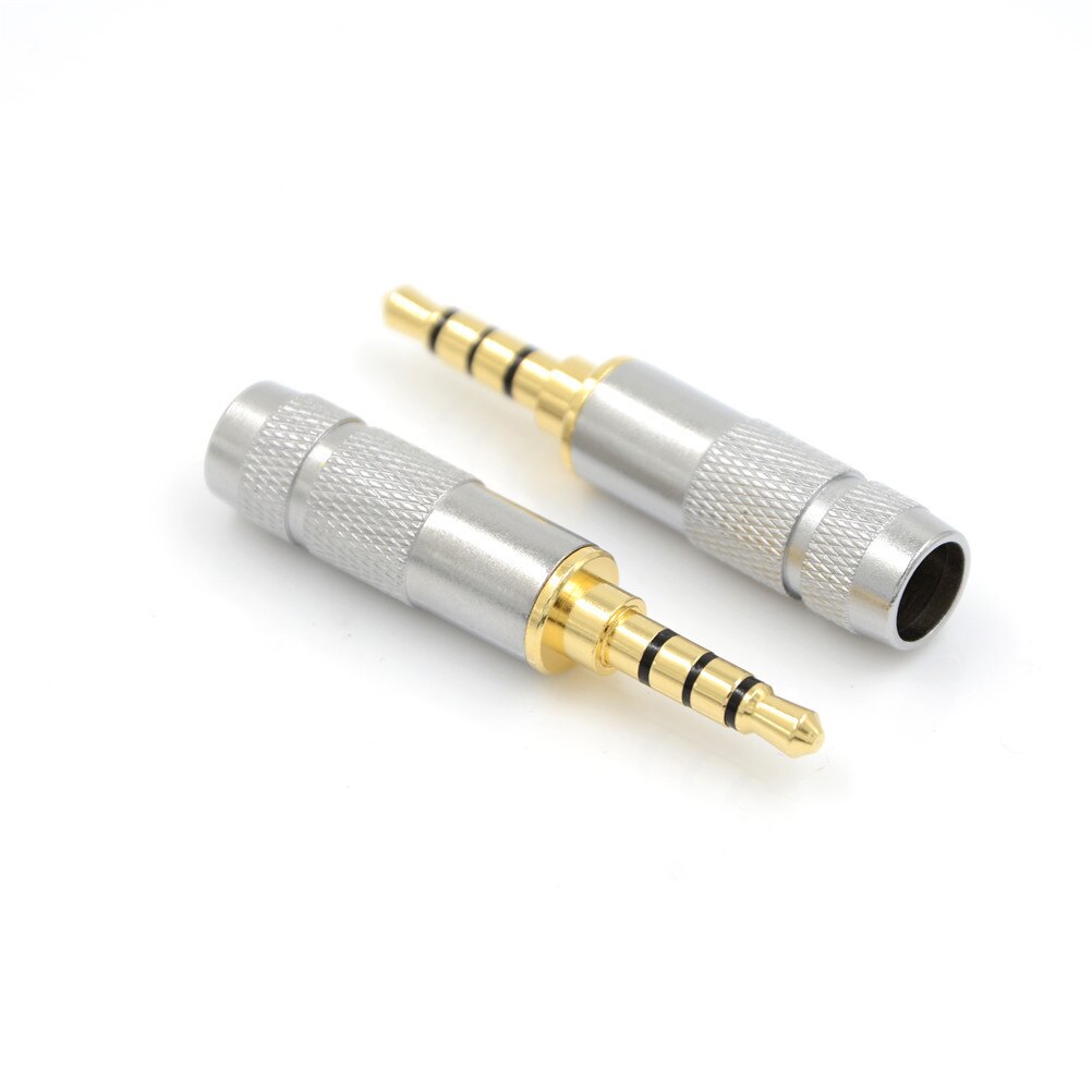3.5mm Stereo 3 Pole Male Jack For DIY Headset Earp... - Grandado
