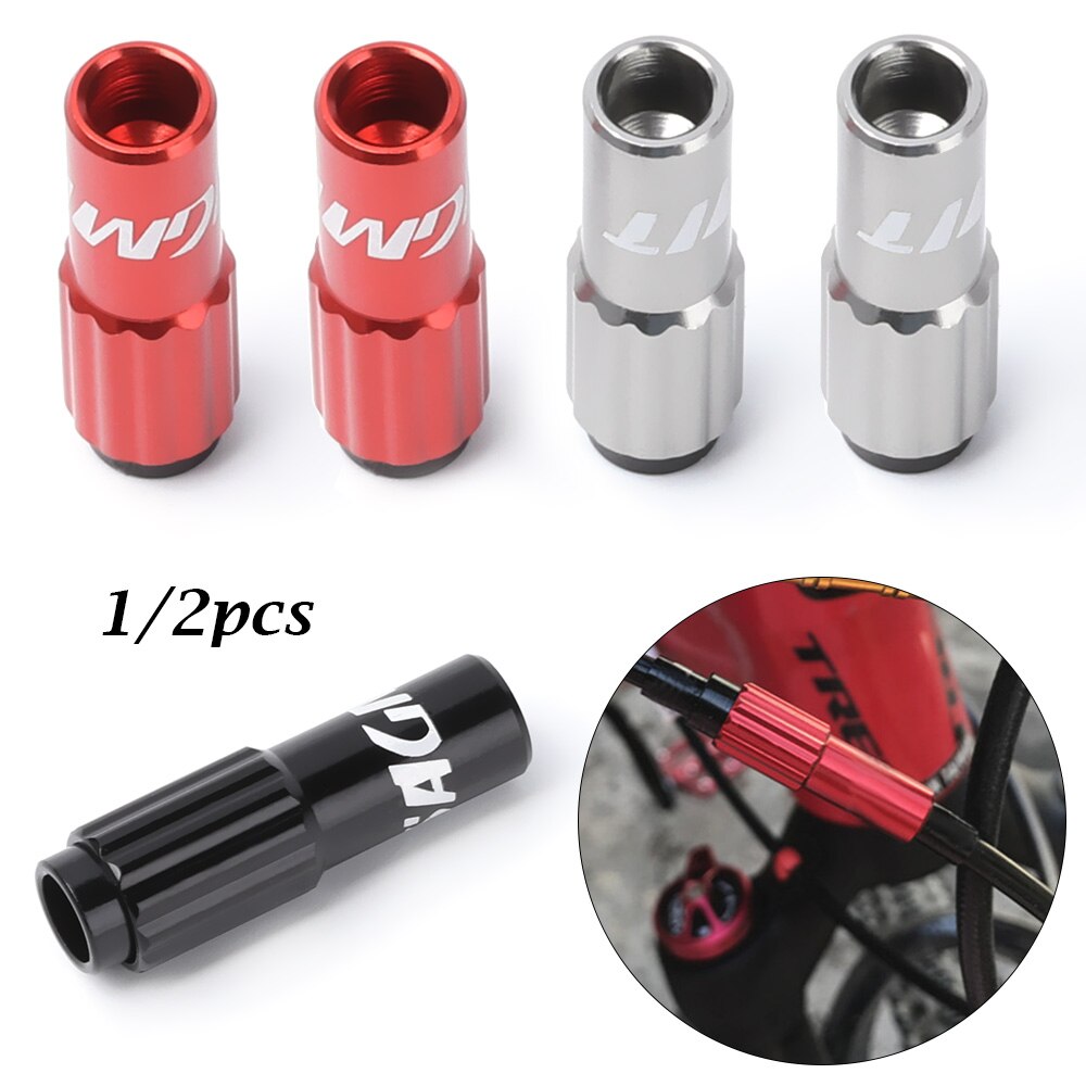 1/2 pièces route vélo manette de vitesse câble ligne pièces ajuster boîtier bouchons Micro réglable vis vtt vélo frein câble changement de vitesse connecteur