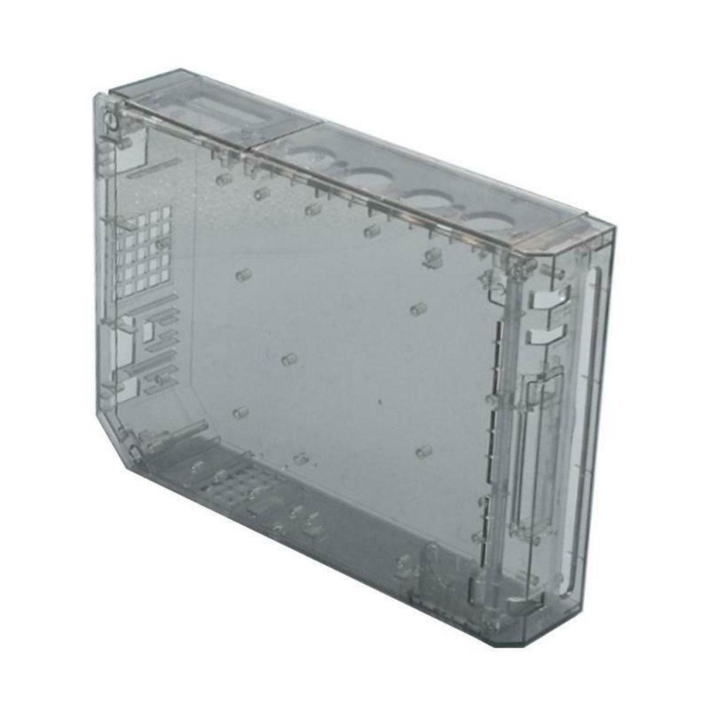 Fundas completas con botón para Wii, carcasa transparente, Shellsc, carcasa de repuesto para consola Wii