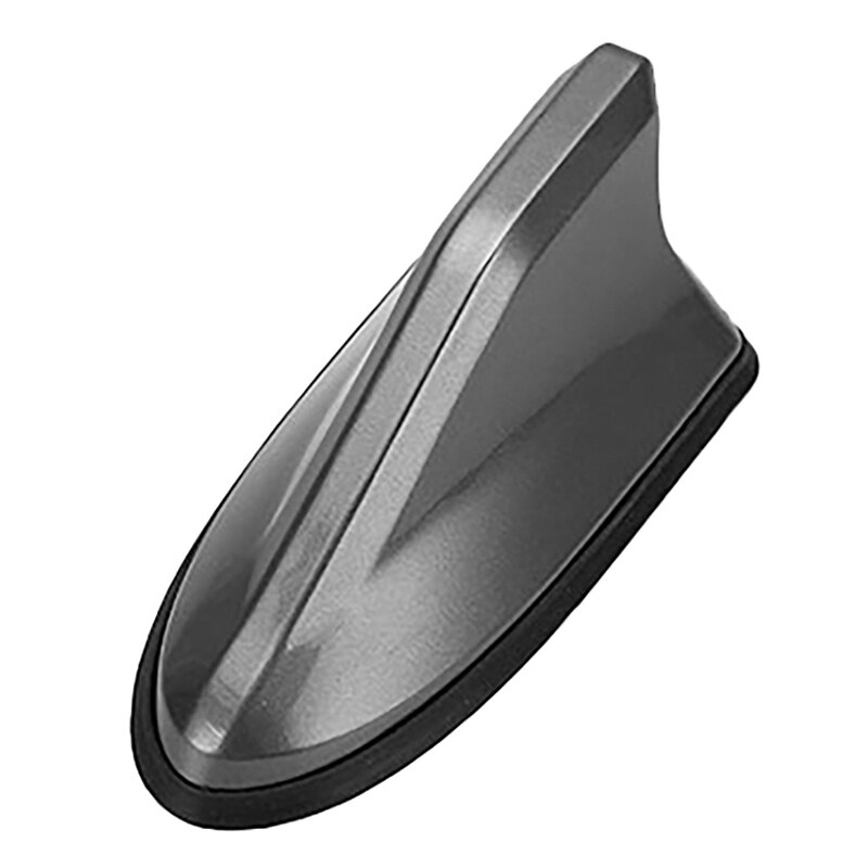 TopCar Shark Fin Antenna Second Generation Antenna Tail Modification Special with Signal Radio Antenna Free Punching: Gray