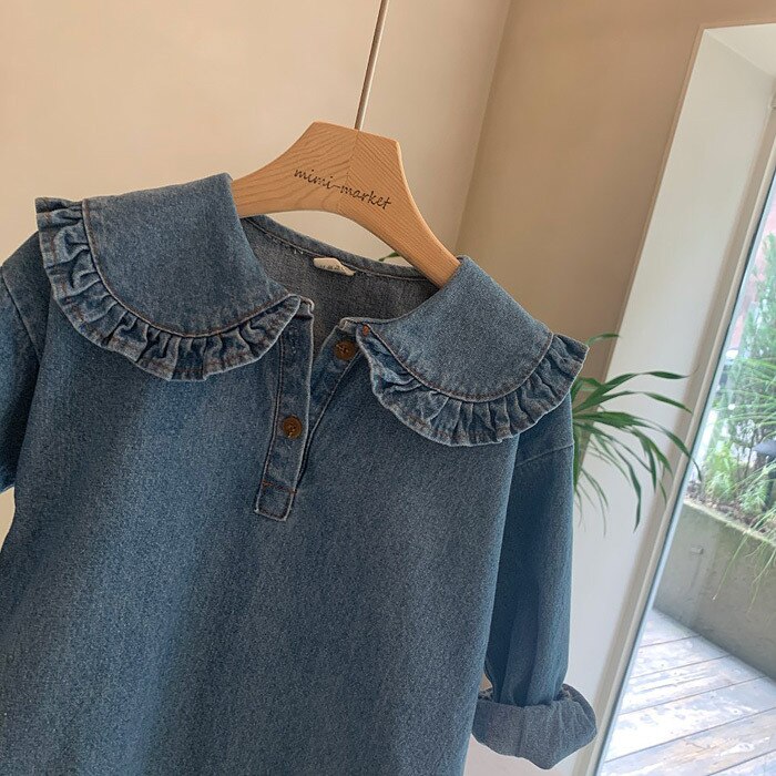 Bodis de manga larga para recién nacidos, otoño , Mono vaquero para bebé y niña, conjunto de ropa para bebé