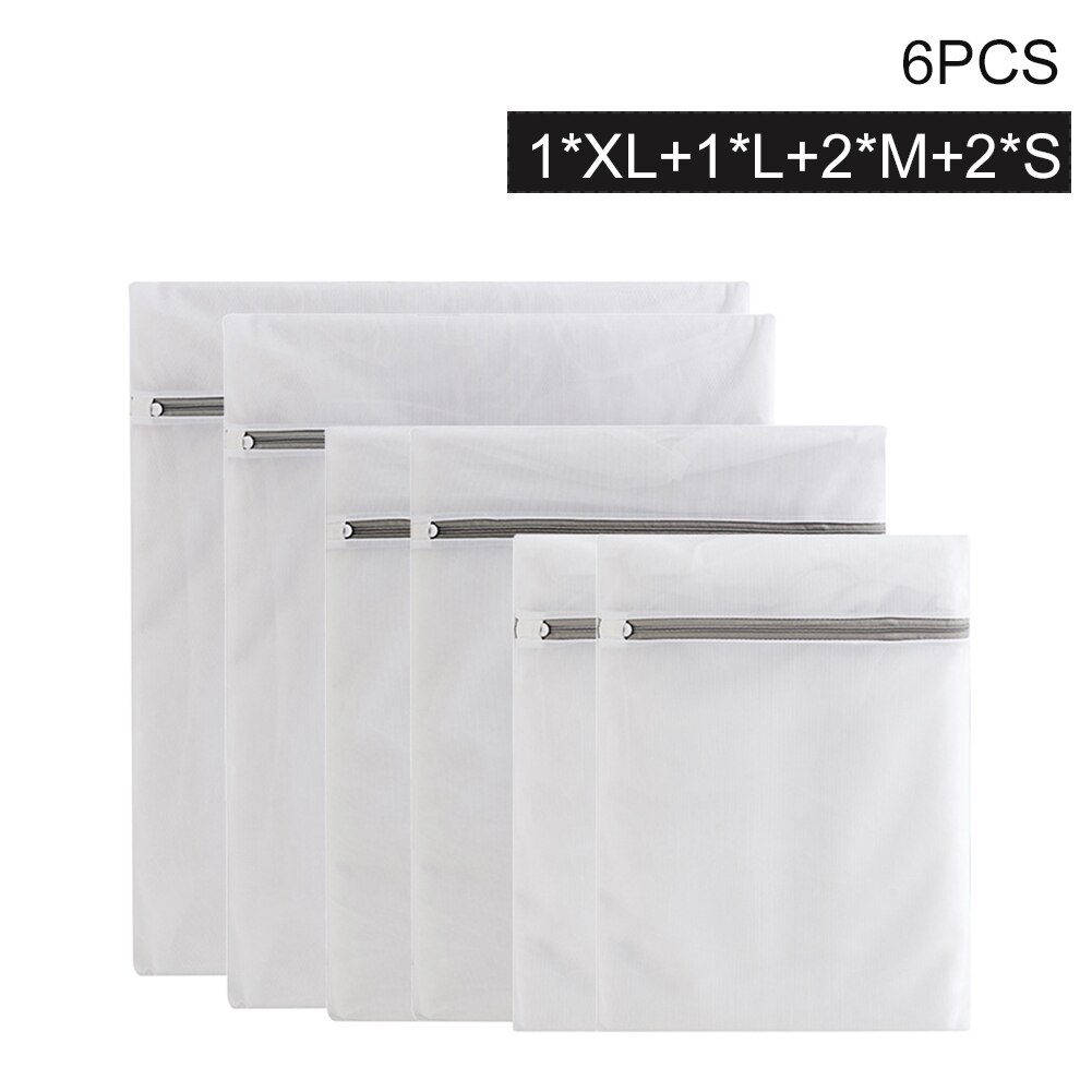 A/B/C/D Mesh Laundry Bag Polyester Laundry Wash Bags Coarse Net Laundry Basket Laundry Bags for Washing Machines Mesh Bra Bag