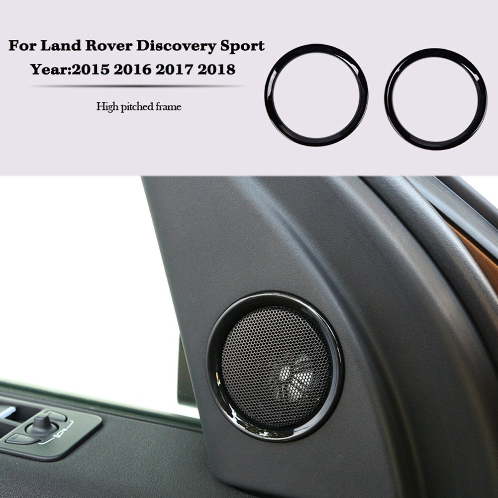! For Land Rover Discovery Sport Car Luxury Entire Interior Moldings Gloss Black Full Kit Car Accessories: 7