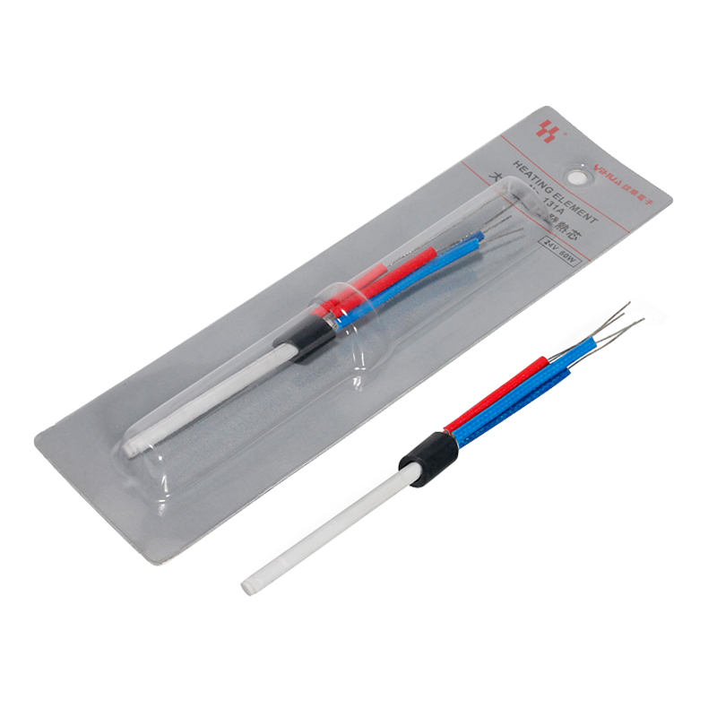Calentador de hierro para soldar YIHUA 853AAA 995D 853D 936 8786D, estaciones de soldadura para retrabajo 40W 45W 60W, núcleo de Metal de cerámica, elementos de calefacción