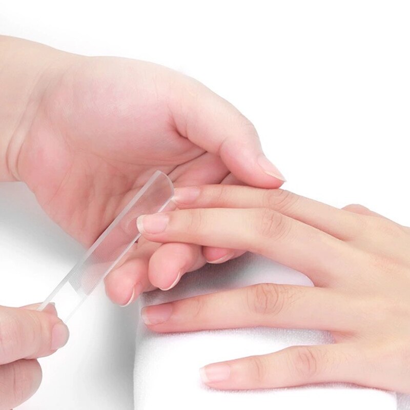 Glas Nagel Putzer Kristall Nagel Puffer Glanz Polierer Für Nagel Glas Nagel Dateien Natürliche FingernäGel ZehennäGel Polieren Schleifen