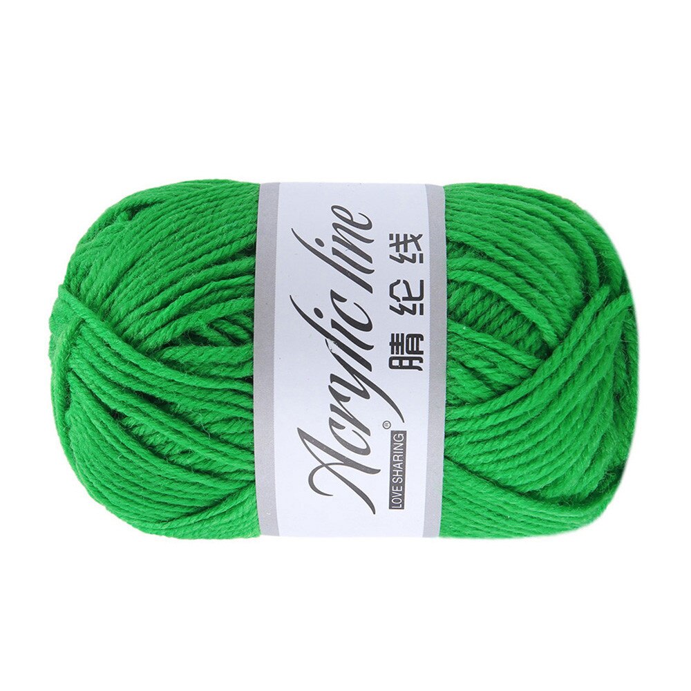 Chunky Green Acrylic Yarn for Irish Woman Hand Knitting St. Patrick's Day Shamrock Table Runner Tablemat Clover Coaster Tapestry