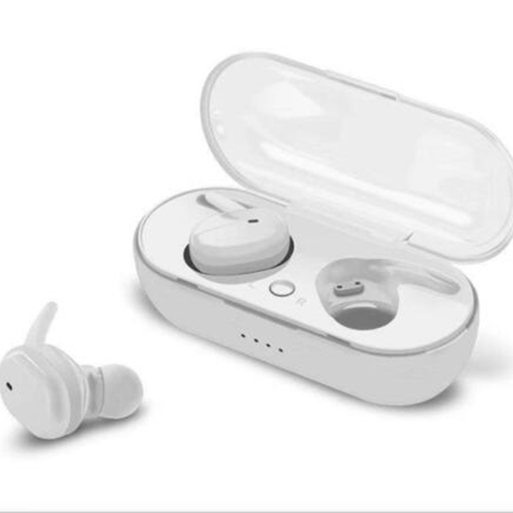 Headset Y30 Draadloze Headset Sport Headset Outdoor Headset 5.0 Binaural Stereo Mini Headset: white