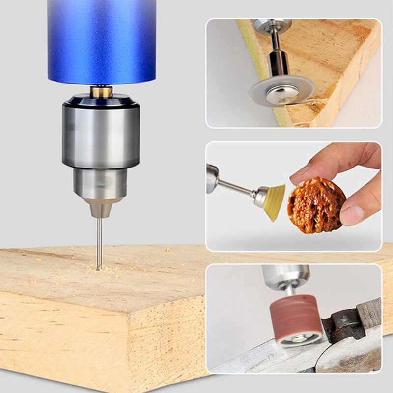 Mini Elektrische Handboor Met Power 0.3-4Mm Chuck 4000-13000Rpm Rotary Tool Kit Voor Hout diy Craft Sieraden Walnoot Polijsten Tool