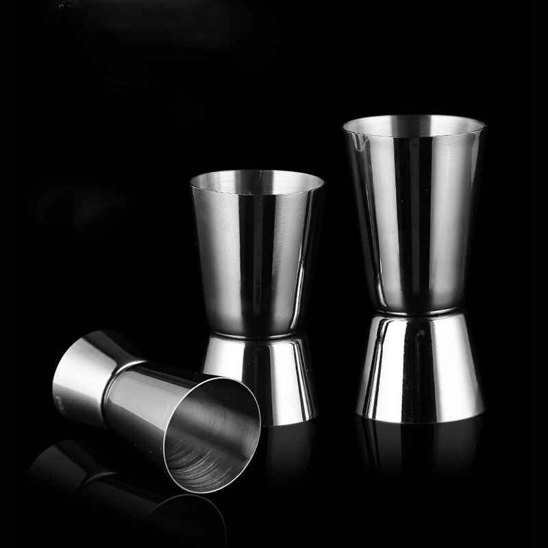 Podwójny dozownik robić kubków ze stali nierdzewnej robić pomiaru alkoholu koktajl bar bistro 40 / 20cc