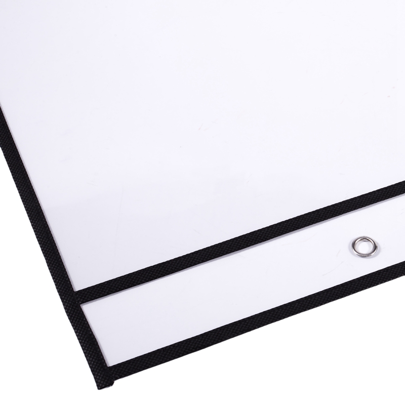 -30- pack whiteboard zakjes, transparant genaaid whiteboard dossiertas, herbruikbare whiteboard tas