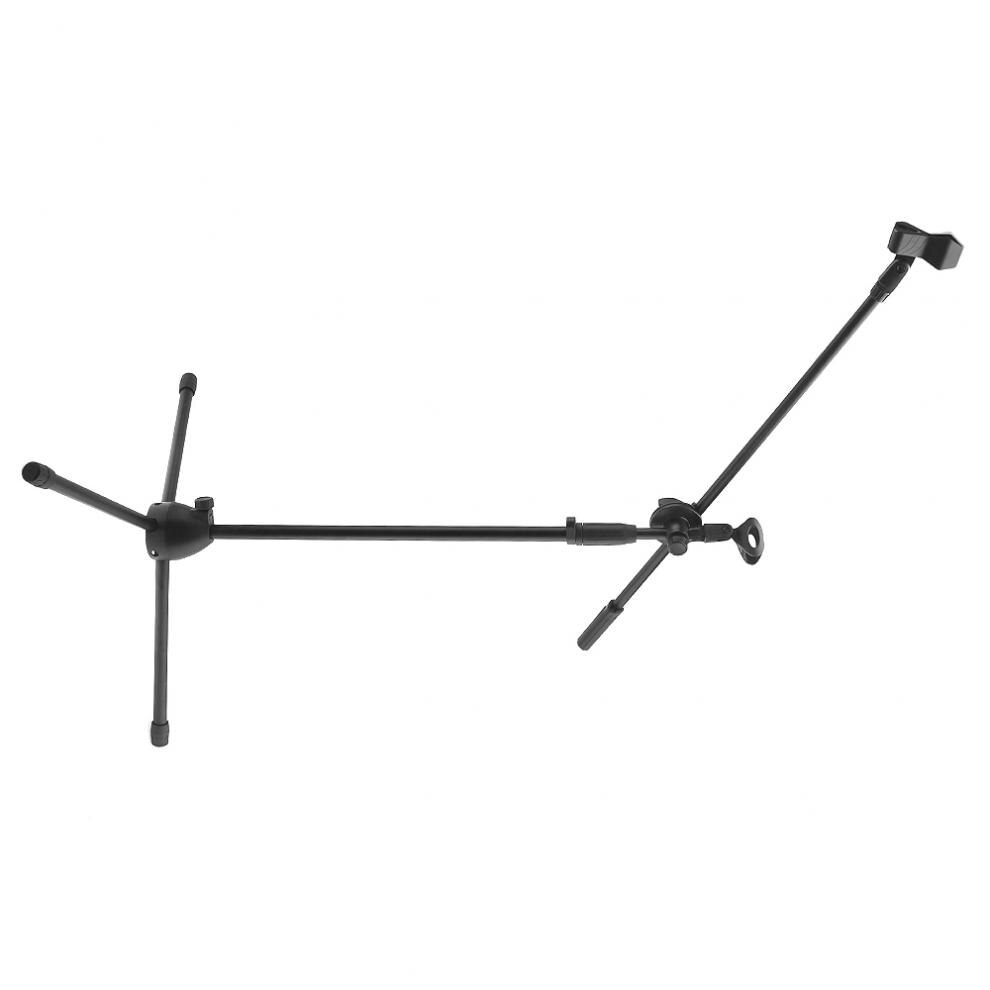 Soporte de Metal para micrófono, trípode de escenario ajustable, con filtro Pop opcional