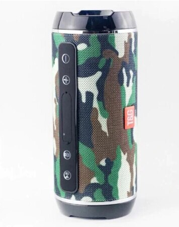 Haute puissance 40w sans fil Bluetooth haut-parleur étanche stéréo basse USB/TF/AUX MP3 Portable extérieur colonne lecteur de musique Subwoofer: camouflage