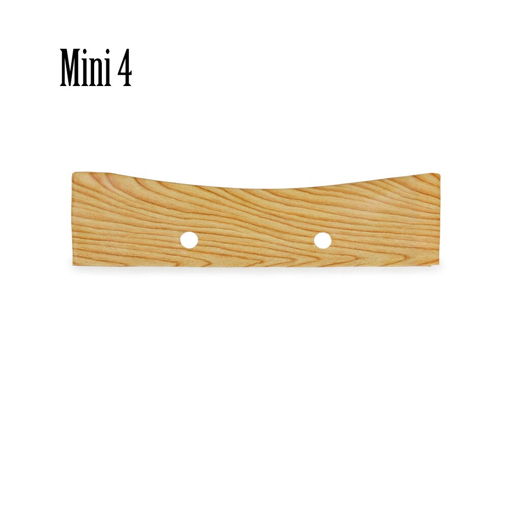 New Classic Mini grana del Legno motivo Trim DELL'UNITÀ di elaborazione del Faux Leahter Trim Decorazione per Obag Borsa per O Corpo Del Sacchetto di Estate autunno: Mini 4