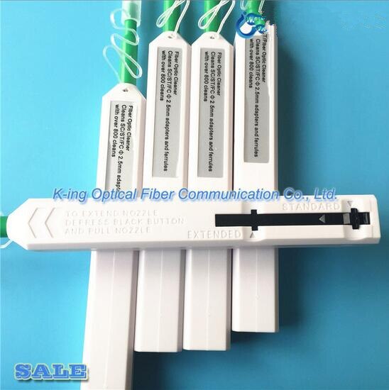 Fiber Optic Cleaner Sc Een Klik Cleaner Glasvezel Connector Cleaning Tool 2.5Mm Universele Connector Fiber Optic Cleaning Pen