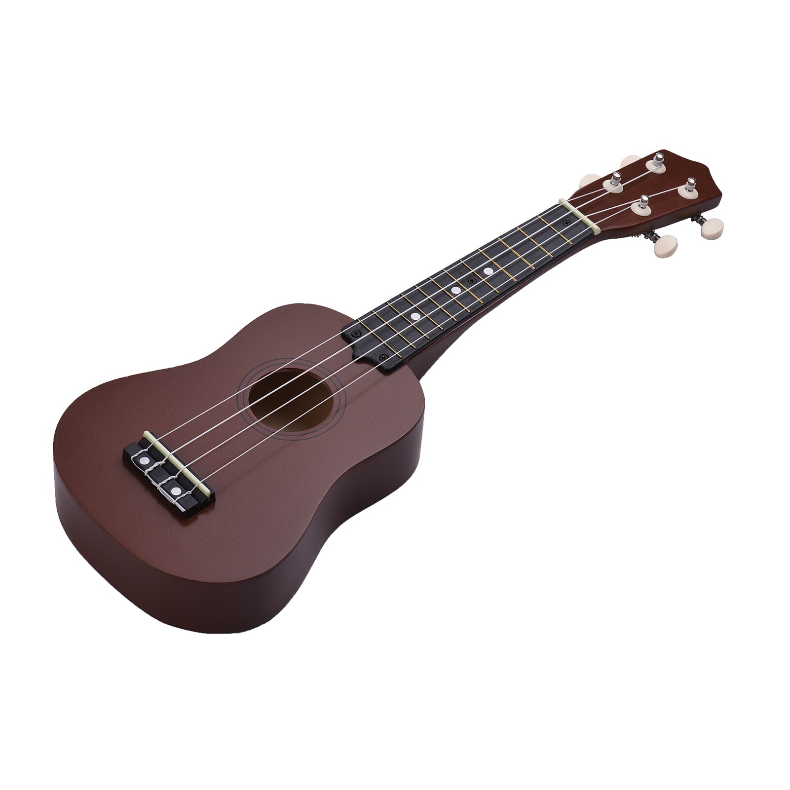 muslady 21-inch Ukulele 4 Strings Ukulele Small Guitar Bass Wooden Musical Instrument Kids Beige Stringed instruments