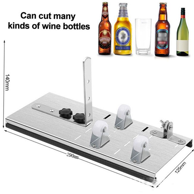 Glass Bottle Cutter Tool For Bottle Cutting Glass Bottle Cutter DIY Cutting Tool Machine Wine Beer With Screwdriver
