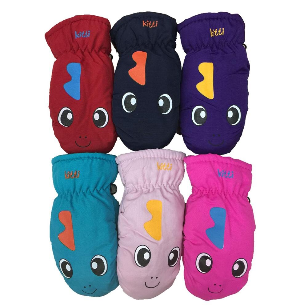 Kinder waterdichte winter warme handschoenen mooie meisjes jongens ski handschoenen snowboard handschoenen motor winddichte sport handschoenen