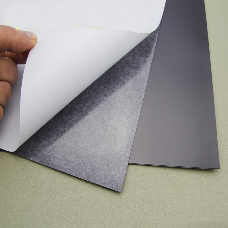 A4 6Sheets self adhesive soft rubber Magnetic Sheet board 0.75mm For Spellbinder Dies/Craft Strong Thin And Flexible 297x210mm